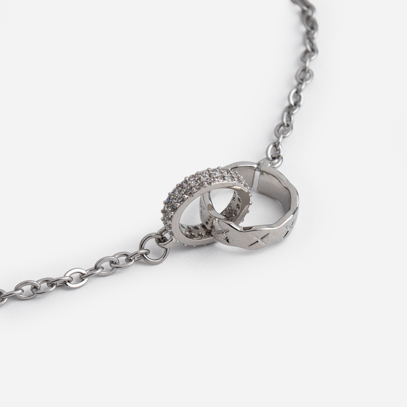 Molly Jewelry Love Knot Bracelet (Silver)