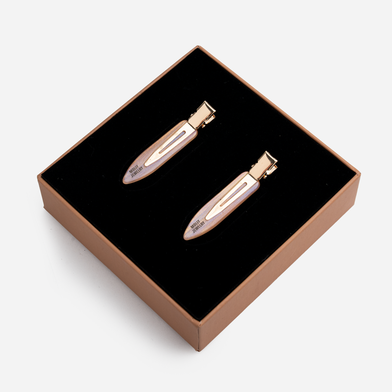 Backstage Mini Glow Hair Clip-Butter Gold