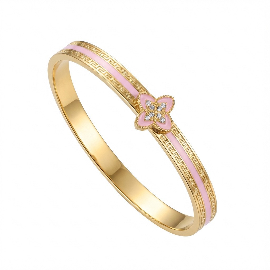 Molly Jewelry- Gemstone-Bracelet-Pink