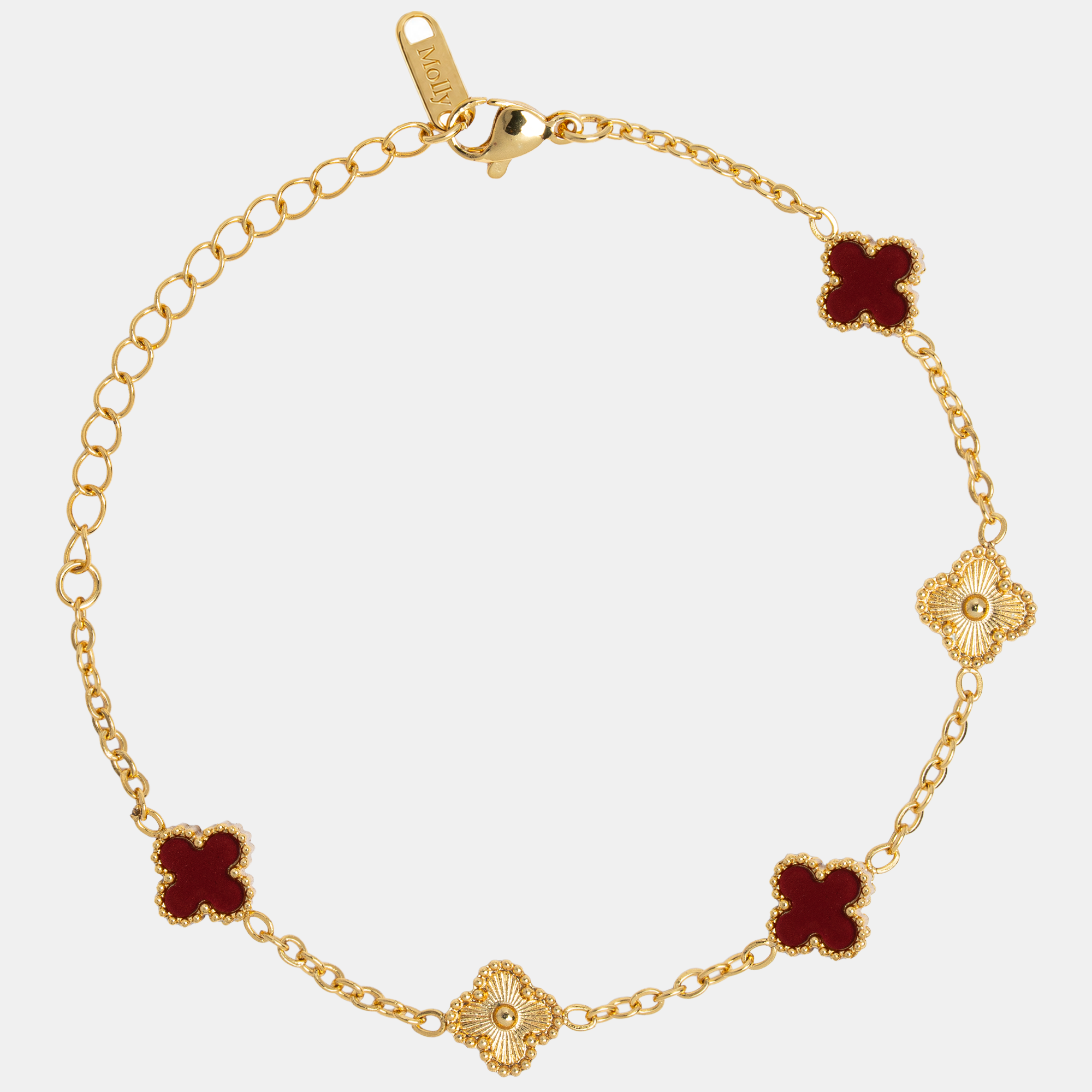 Molly Color Blossom-Burgundy