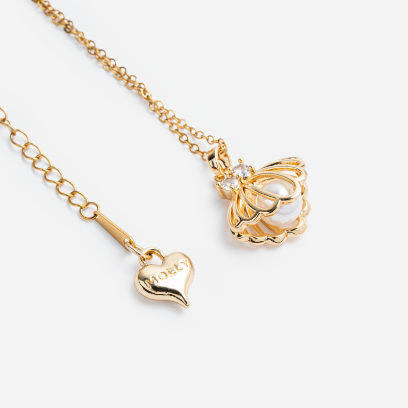 The Classy Glow Neclace-Shell