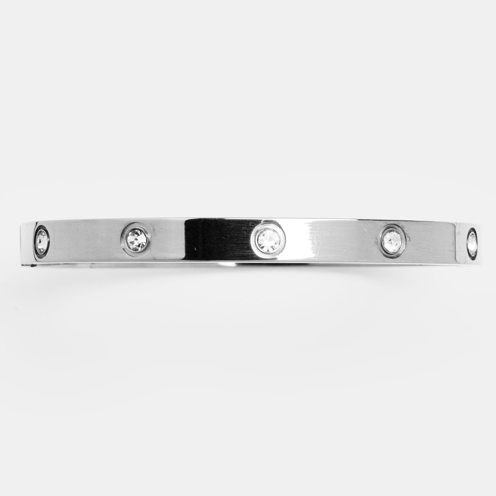 Molly Orion Bangle-Sliver
