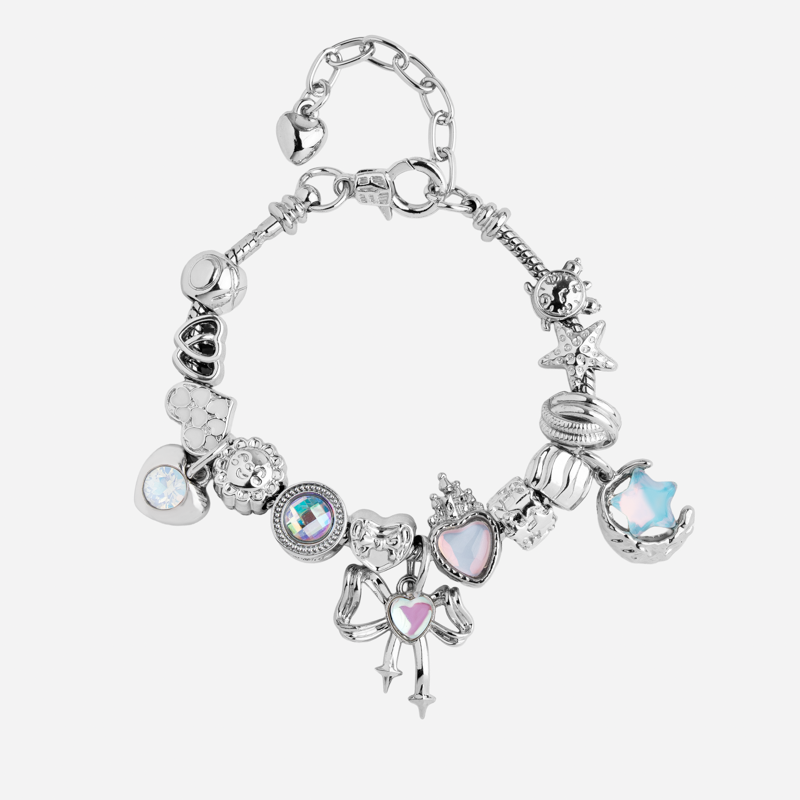 Molly Charm Classic Pearl Star Ribbon