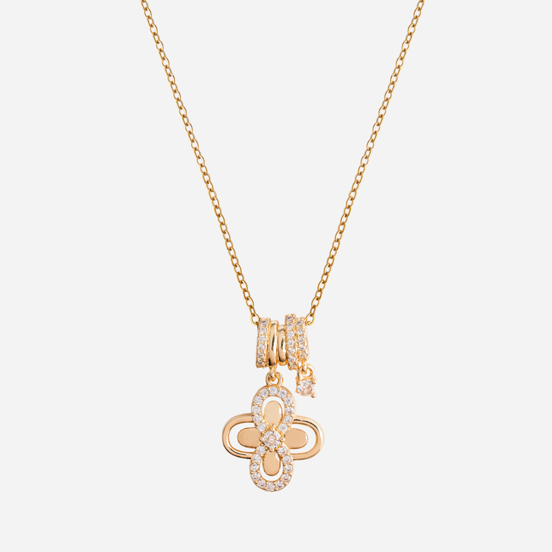 Molly Jewelry Trinity Necklace (Gold)