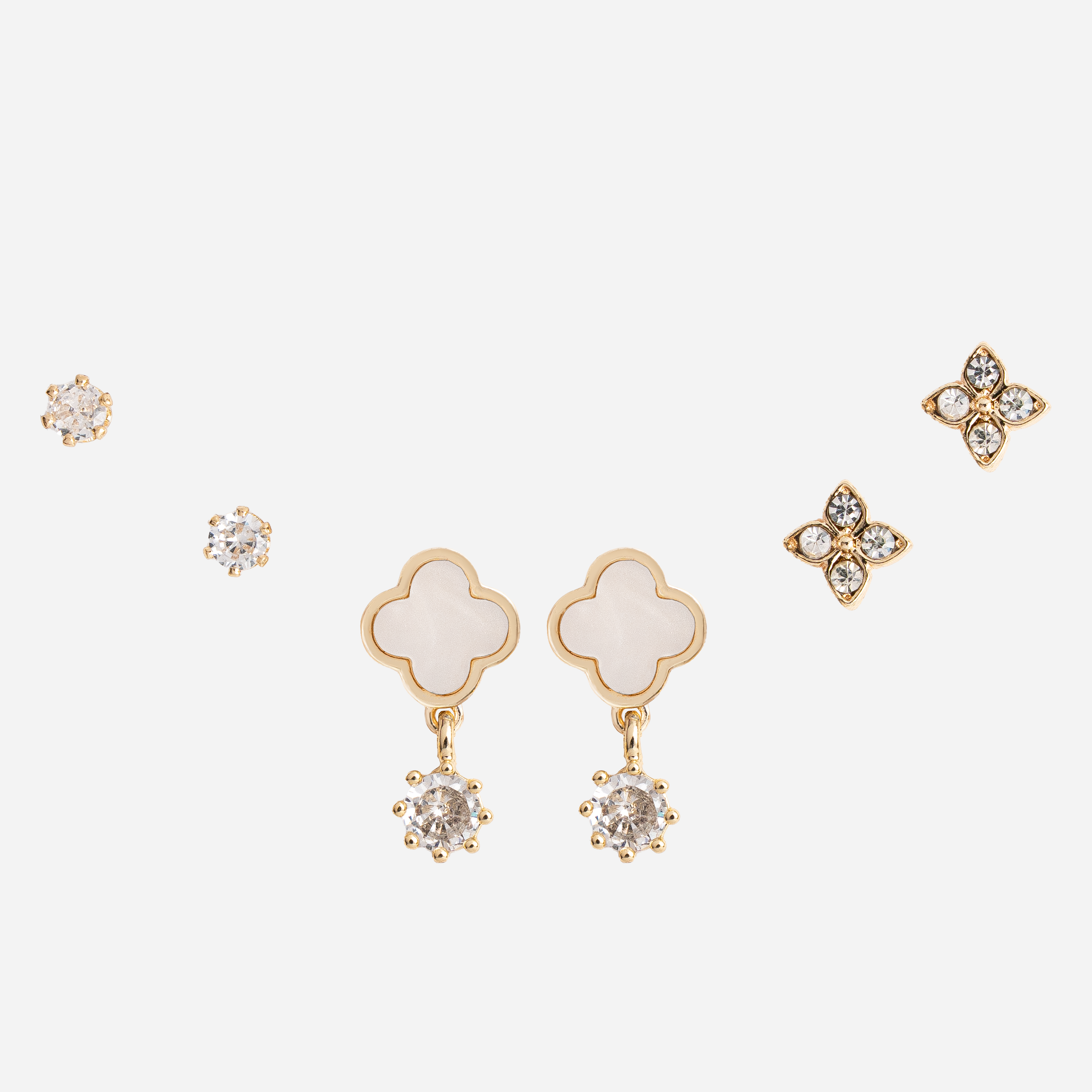 Molly Jewelry Dangle Bloom Earring Set