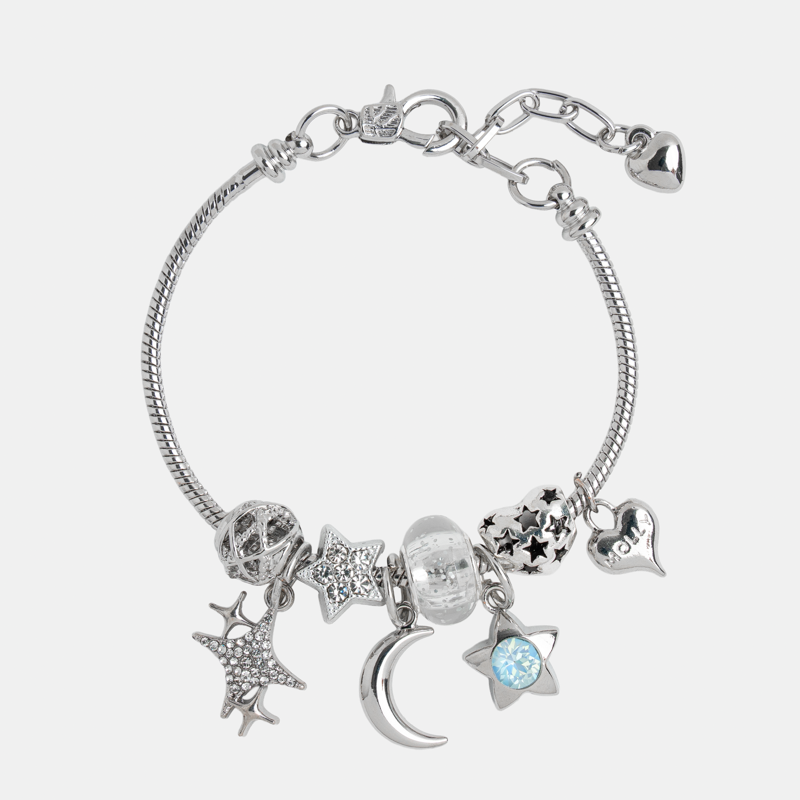 Molly Charm Silver Moonlight Charm