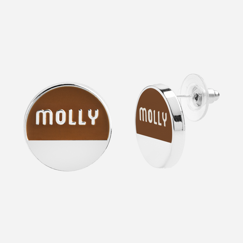 Molly Jewelry Perfact Pair Coffee Earring