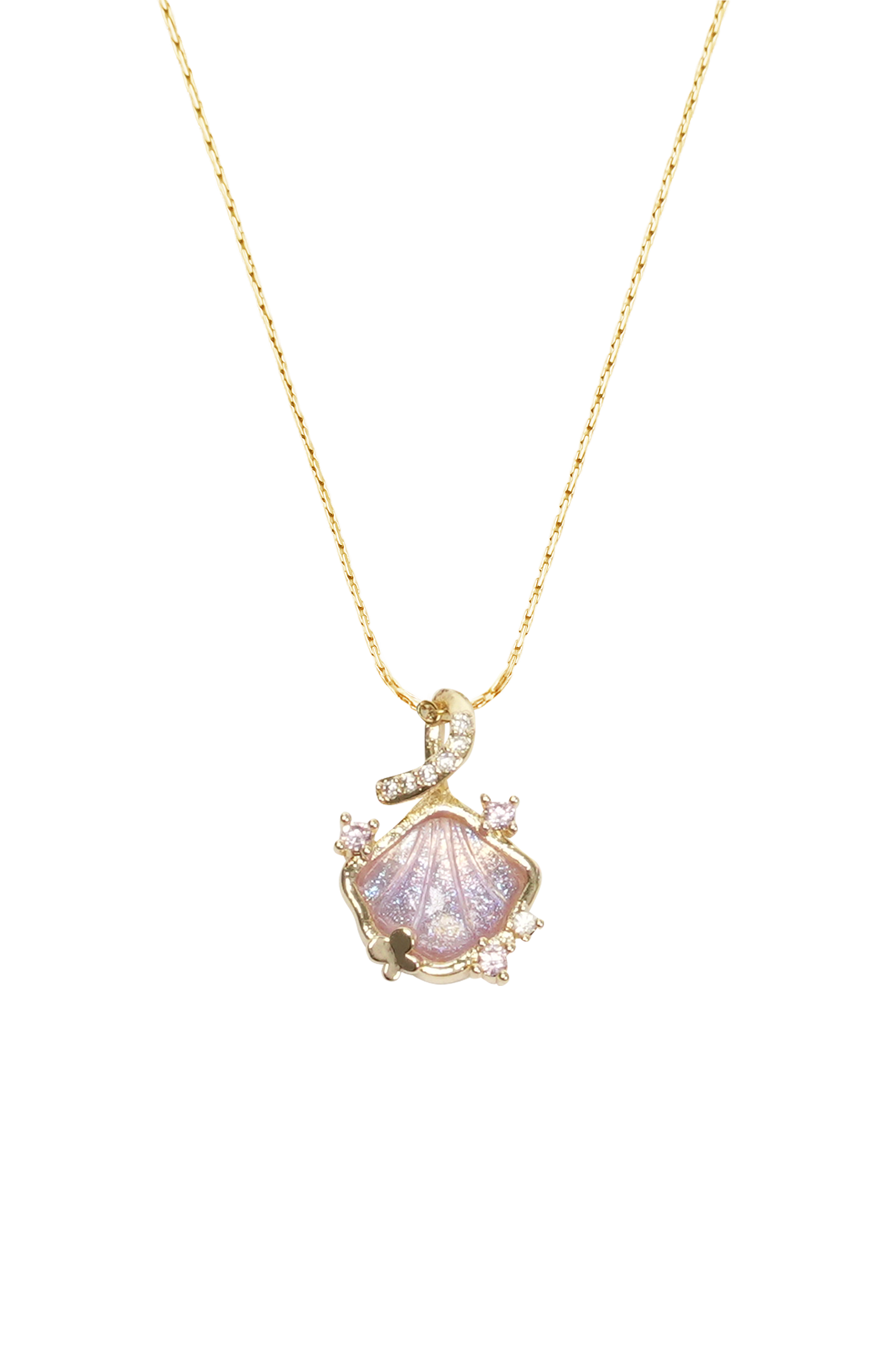 The Classy Glow Ocean Bloom Necklace