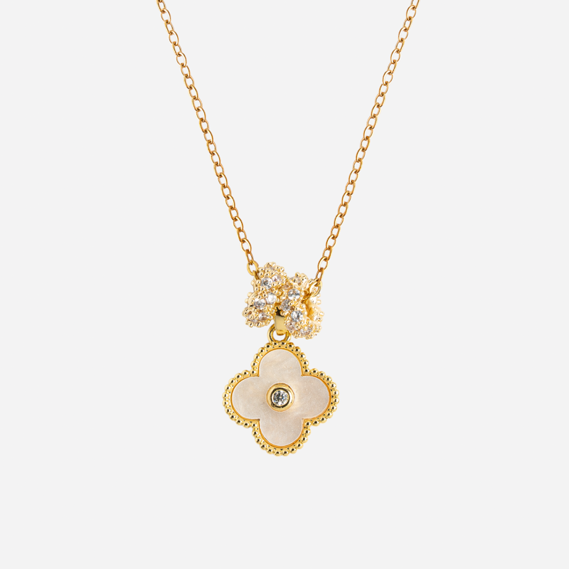 Molly Jewelry  Vera Shine Necklace(Gold)