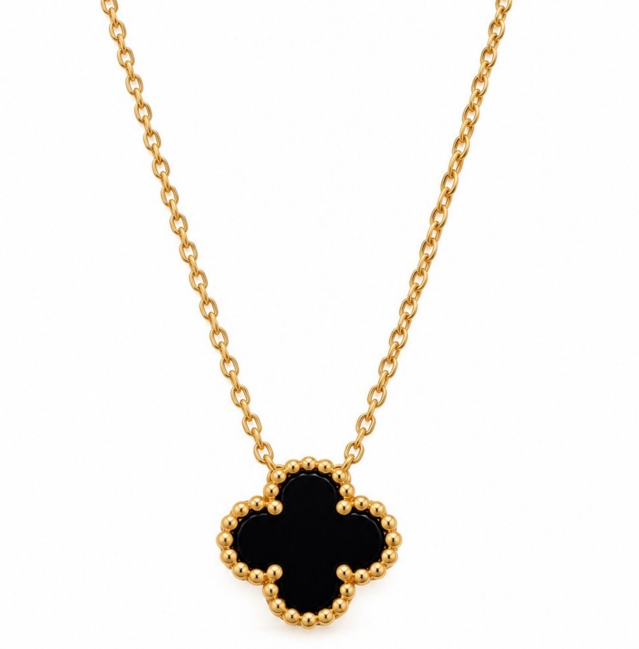 Molly Jewelry-Eternal Bloom Black-Necklace-GD