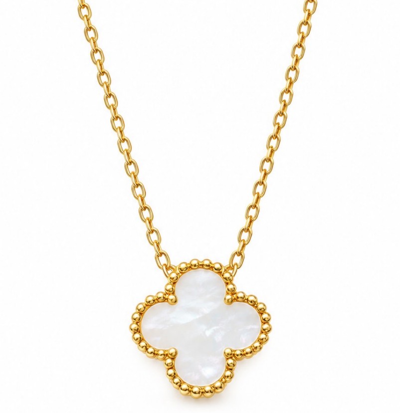 Molly Jewelry-Eternal Bloom White-Necklace-GD
