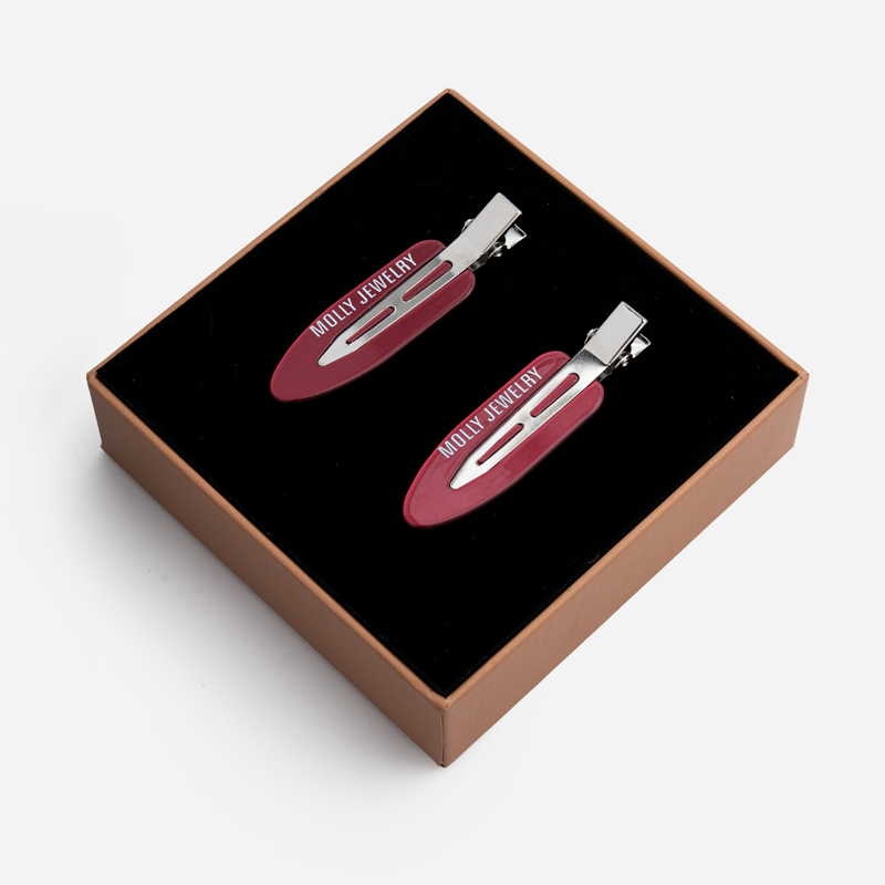 Backstage Grand Hair Clip-Dark Cherry