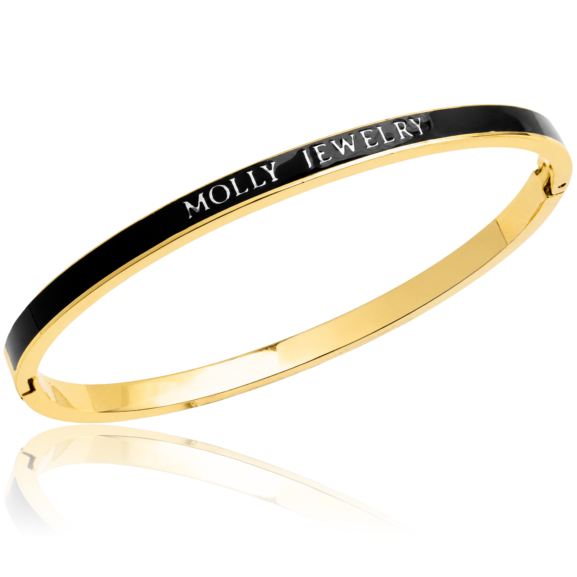Molly Timeless Color Bracelet-Gold -Black