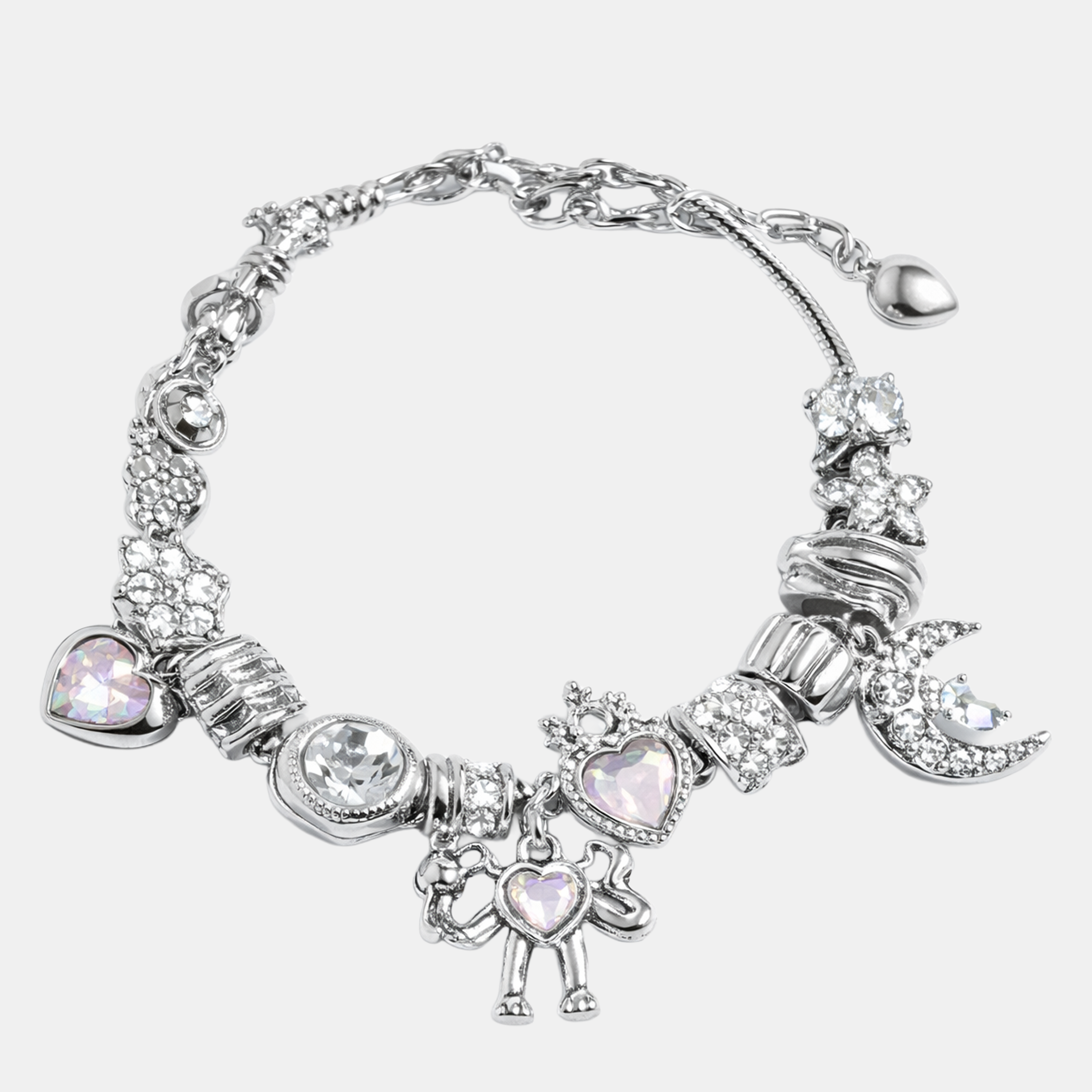 Molly Charm Classic Pearl Moon Ribbon