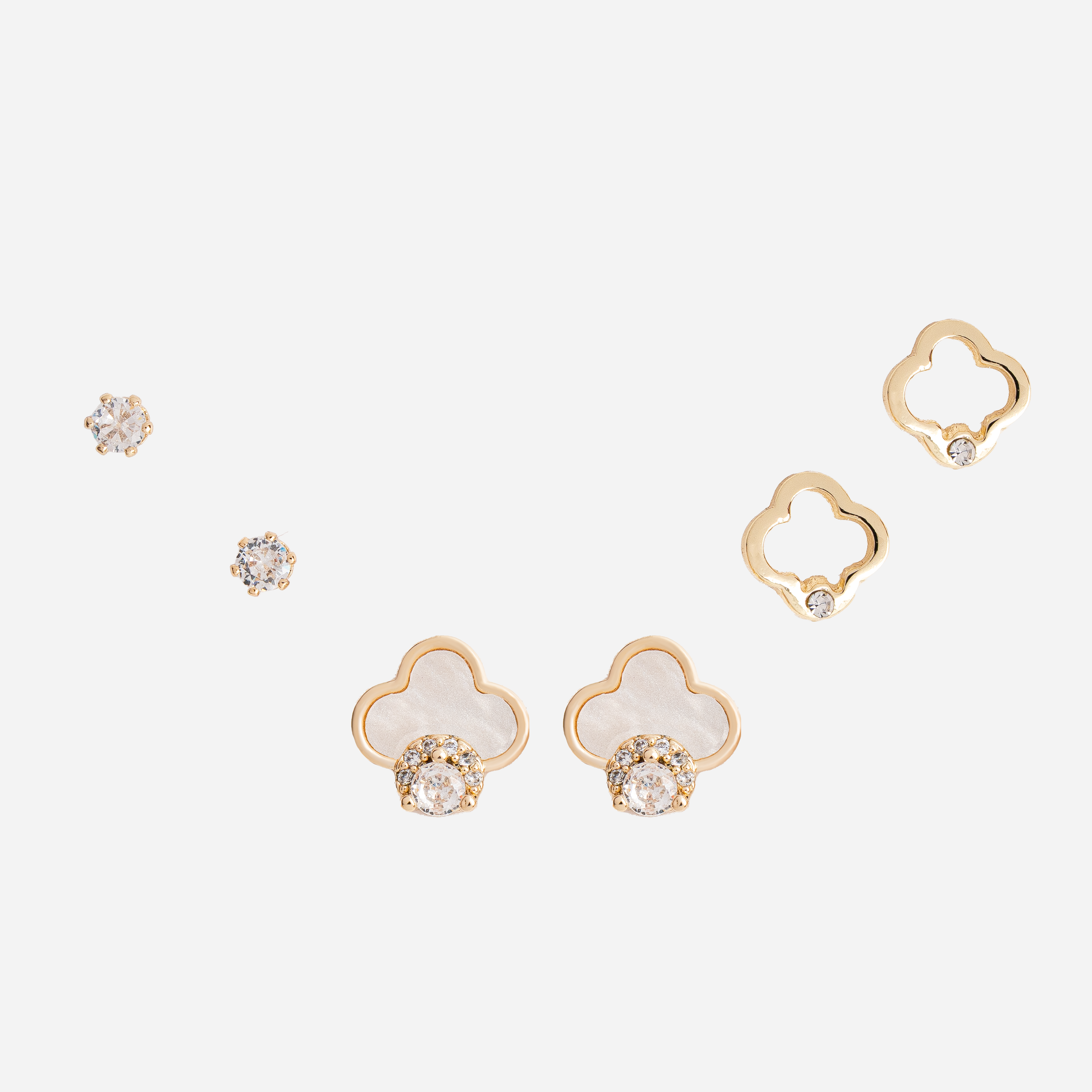 Molly Jewelry Gentle Floral Earring Set