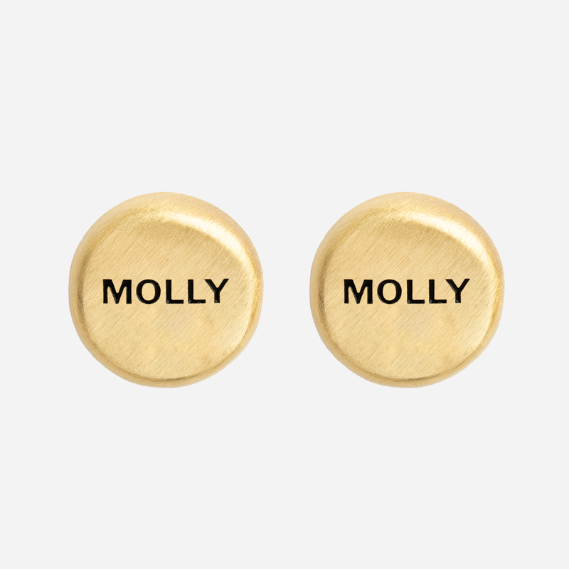 Molly Jewelry Golden Orb Earring