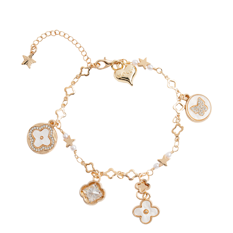 Molly Jewelry Halo Charm Bracelet