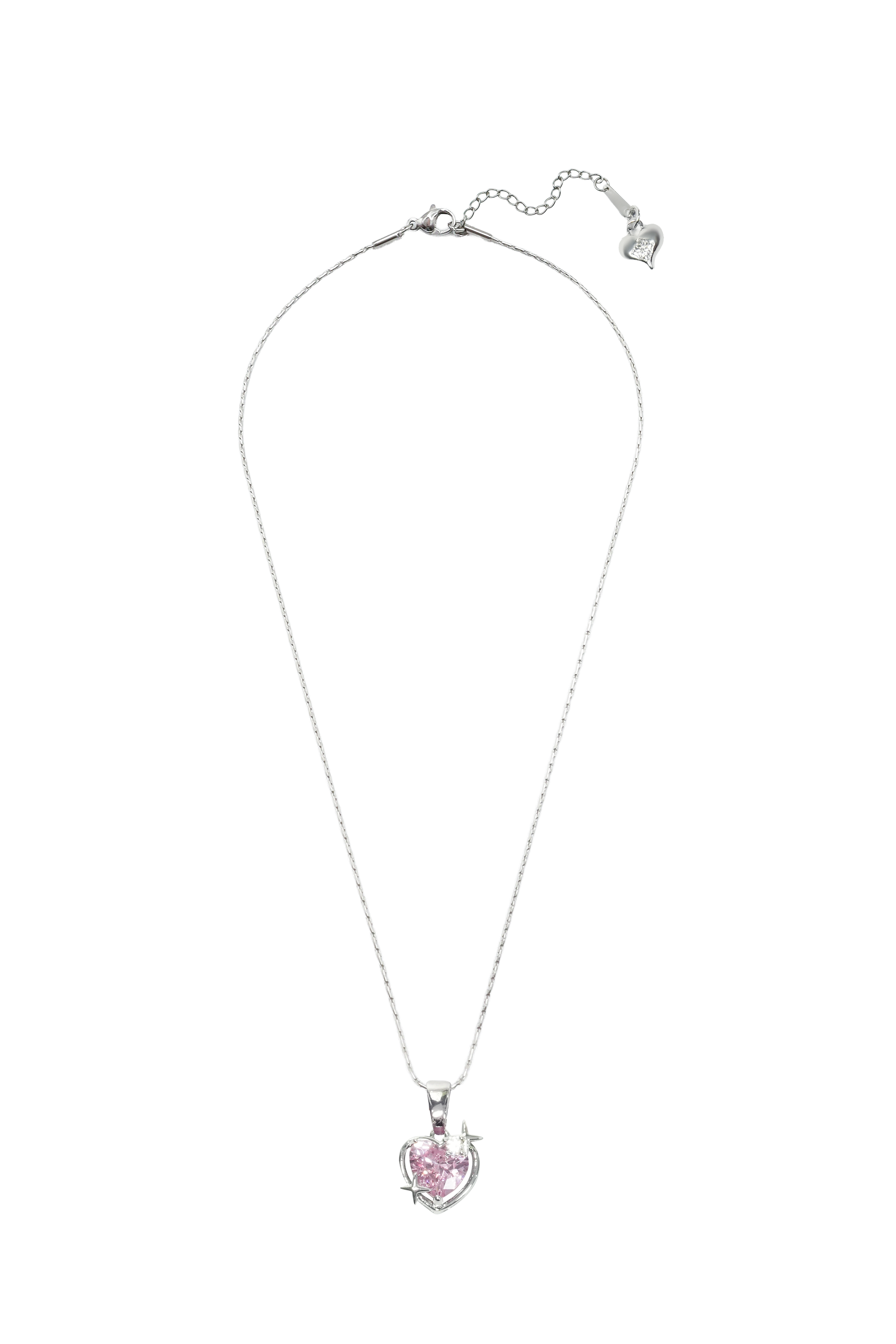 MoonKiss Heart Necklace