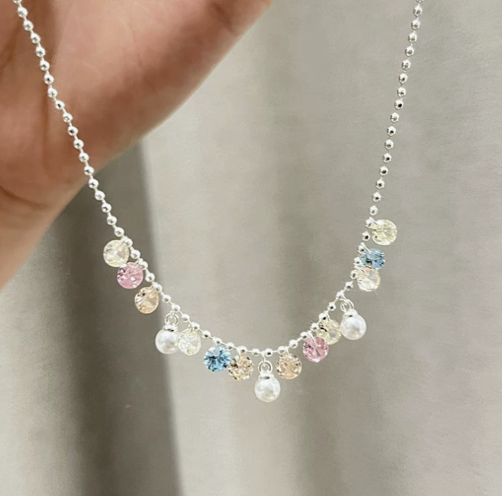 Molly Jewelry-Rainbow Peals-Silver