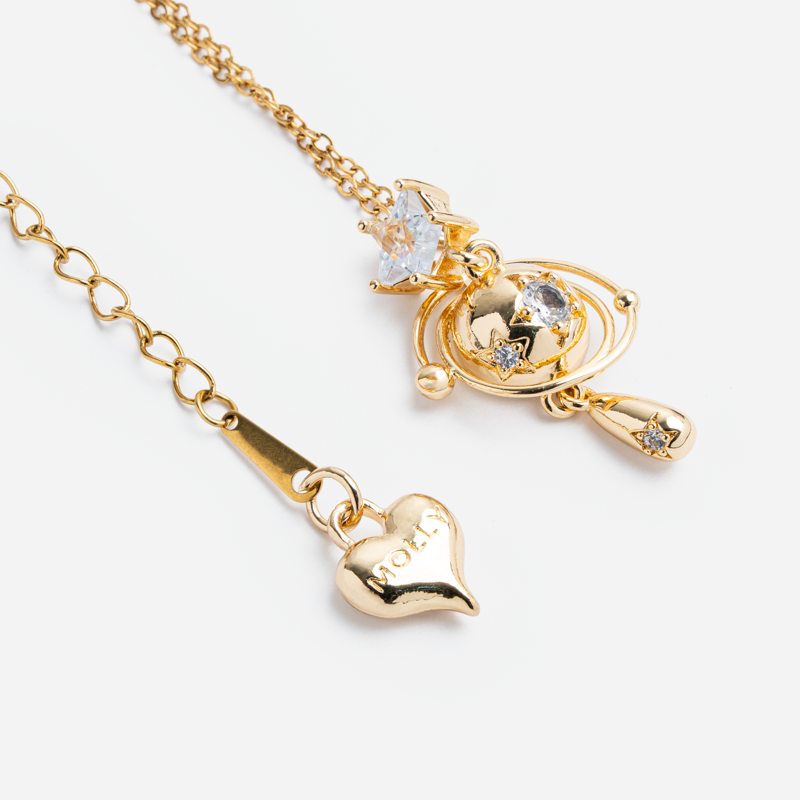 The Classy Glow Neclace-Diamond