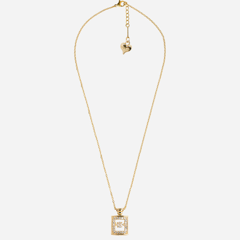 Molly Jewelry  Moda Square Necklace (Gold)