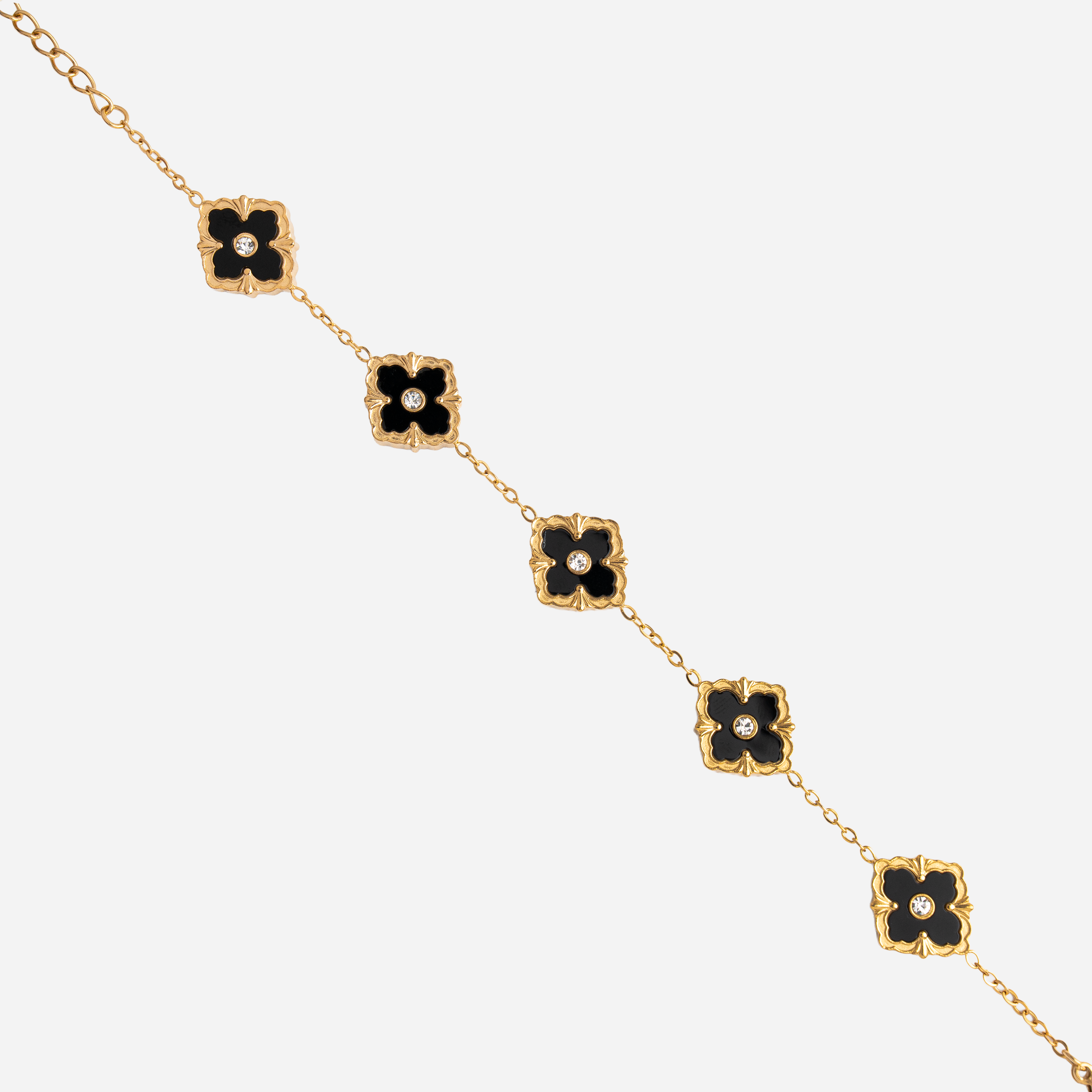 Molly Jewelry Lucky Black Wristlet