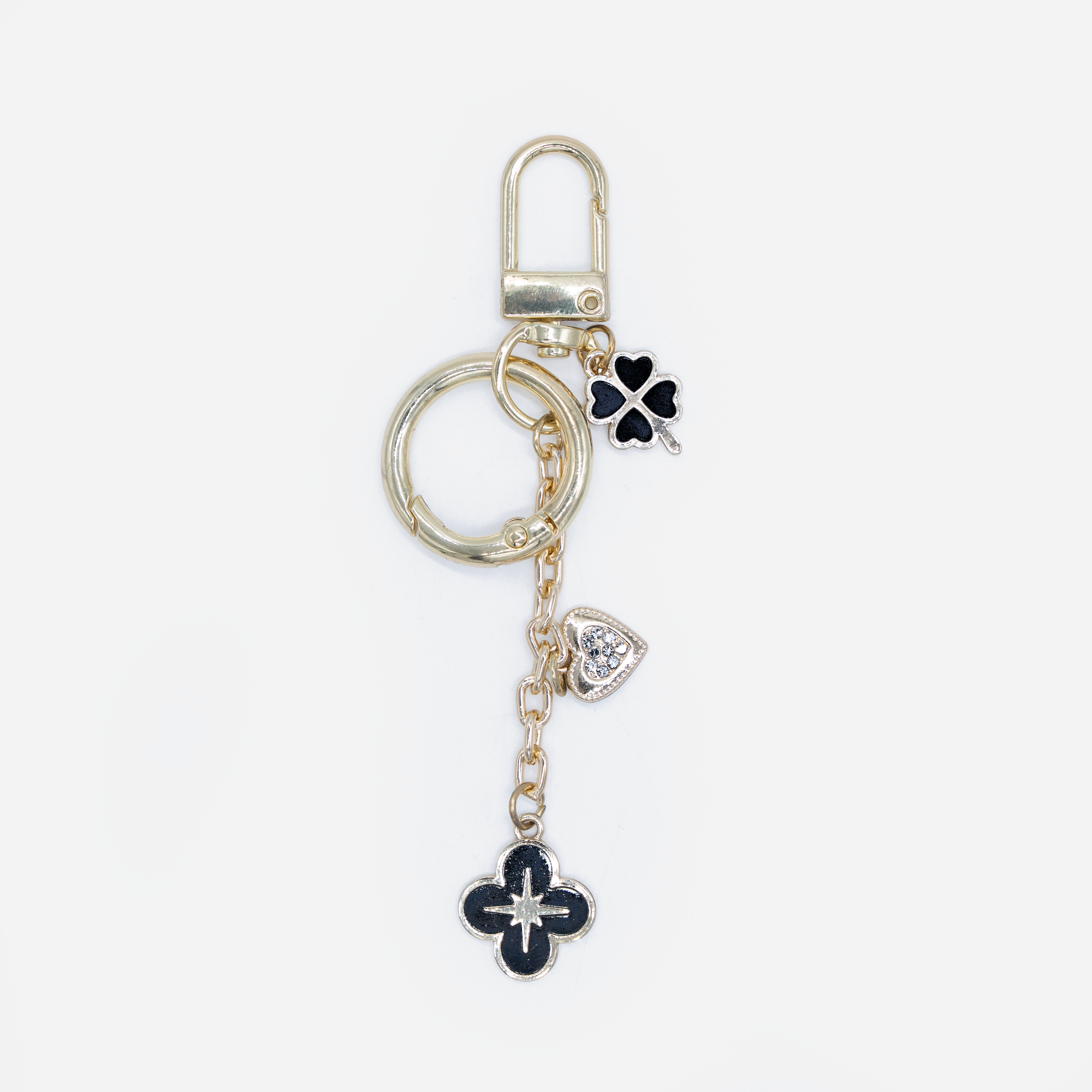 Wish Clover Key Holders-Black