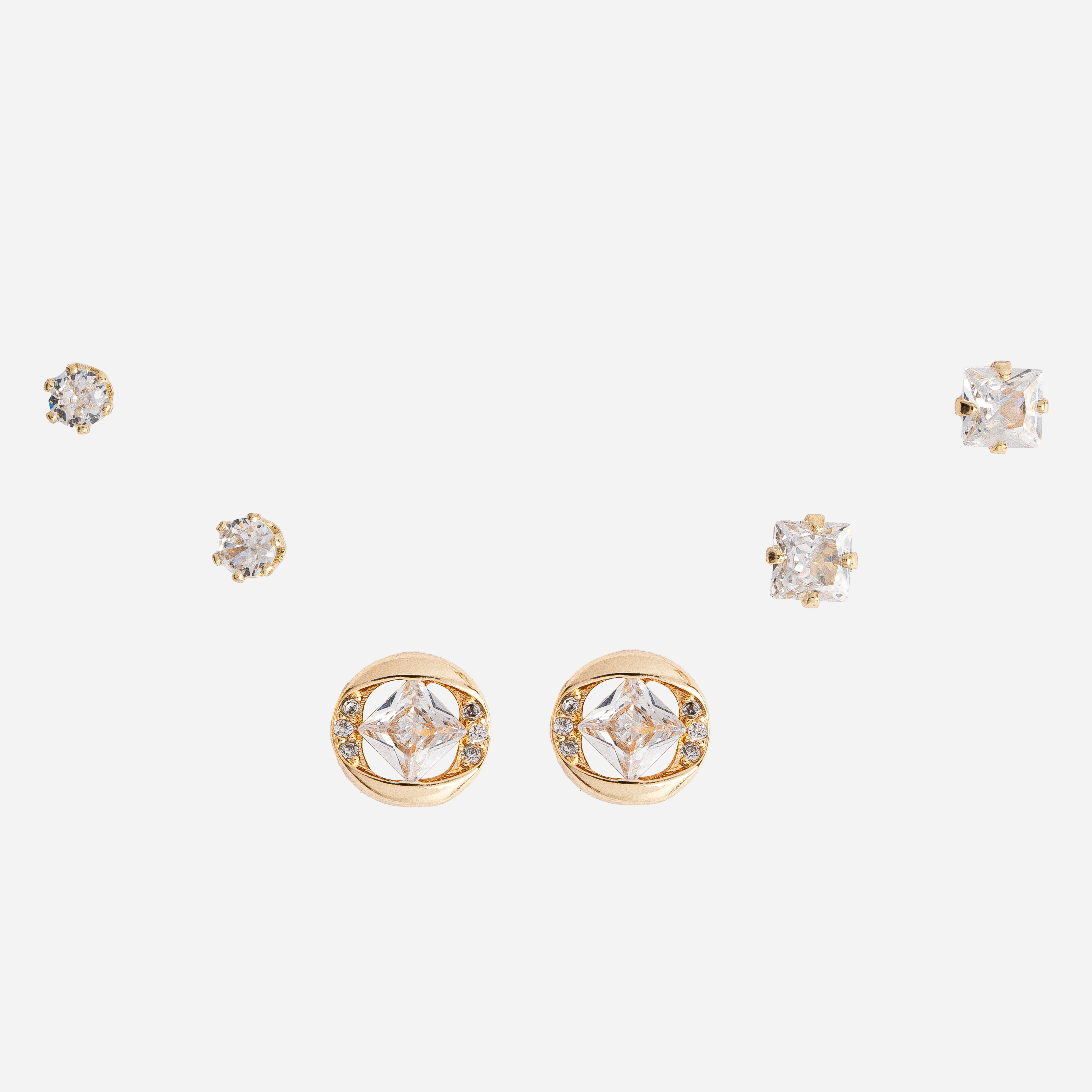 Molly Jewelry Vintage Oval Earring Set