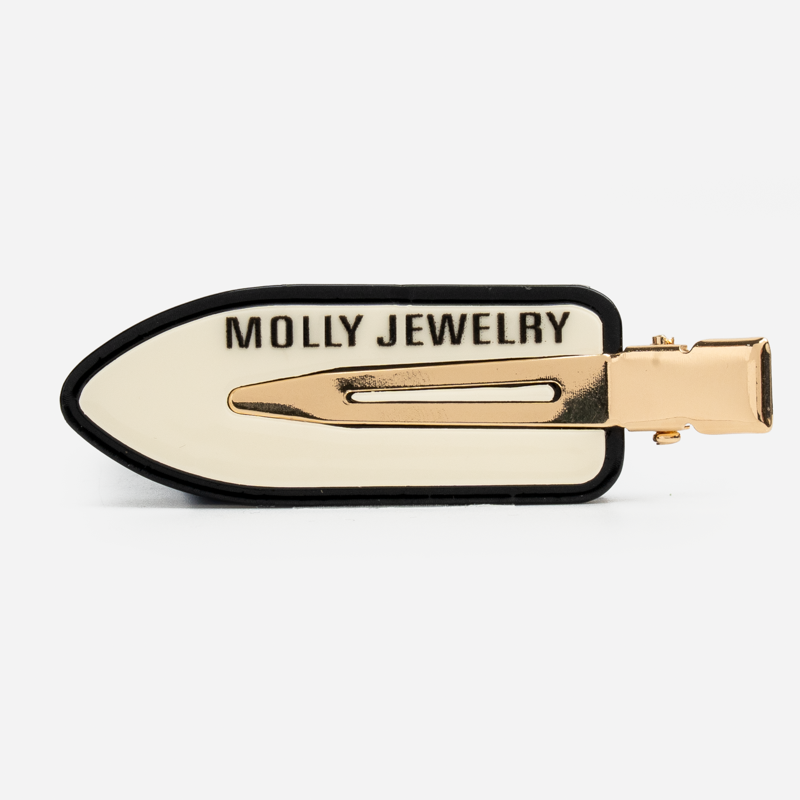 Molly Ivory Edge mini Clip