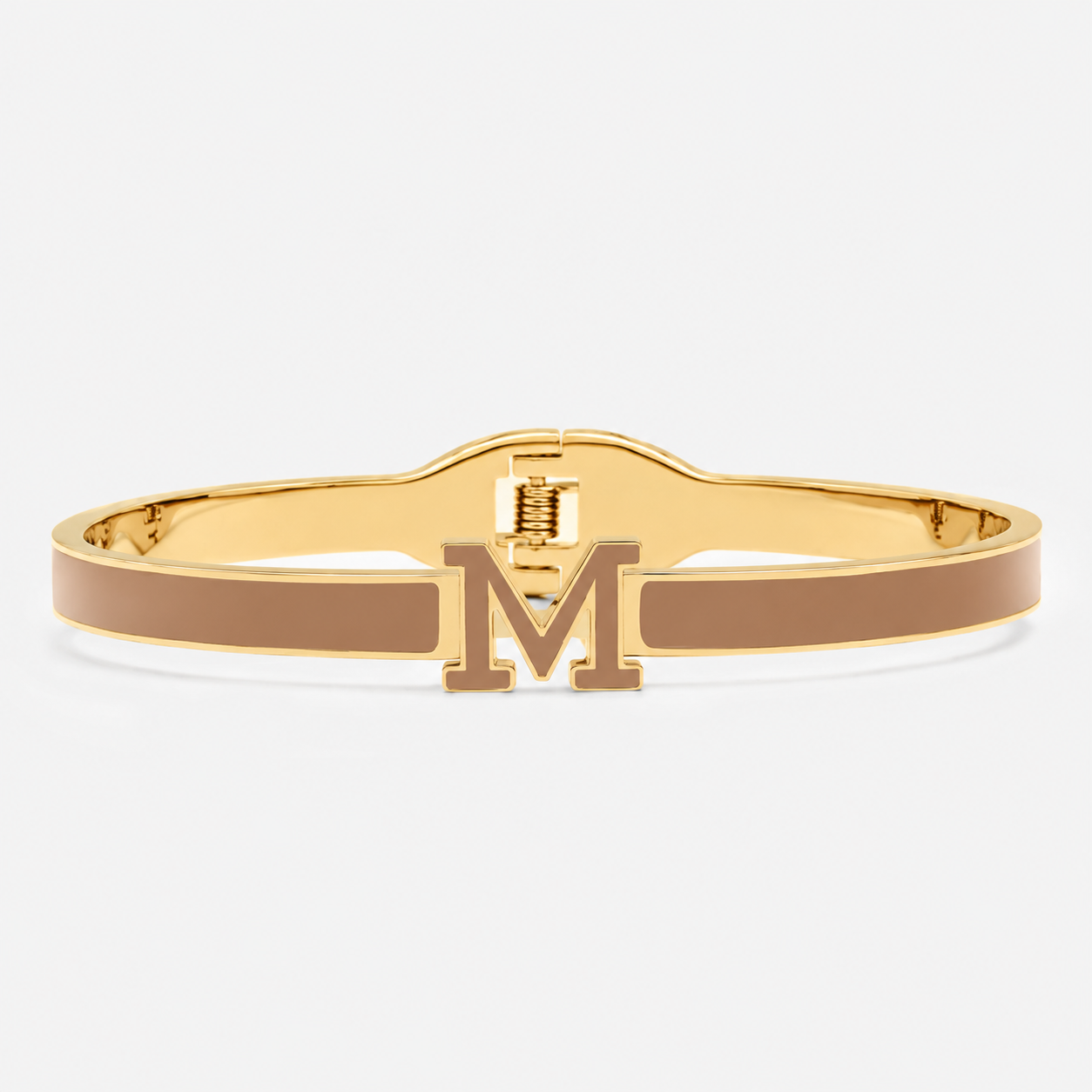 Molly M-Link Bracelet -Gold-Coffee