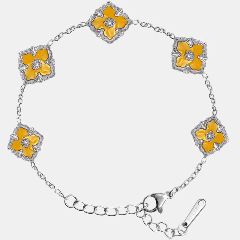 Molly Jewelry Lucky Sliver Gold Wristlet