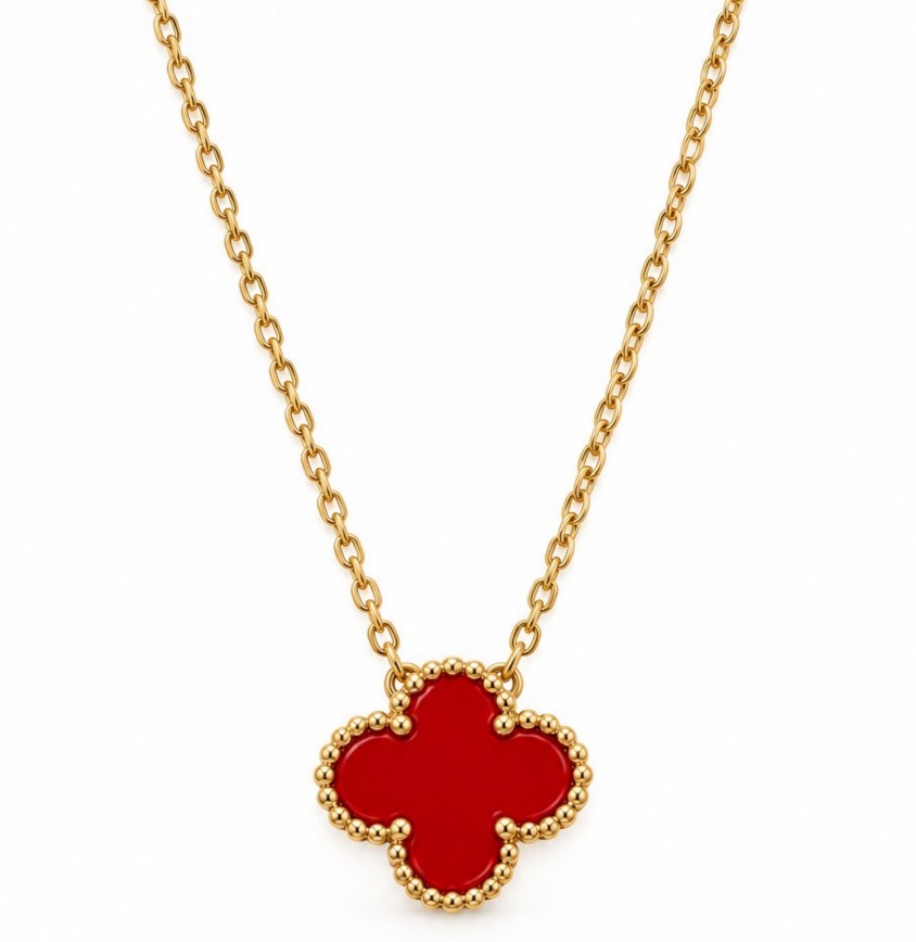 Molly Jewelry-Eternal Bloom Red-Necklace-GD