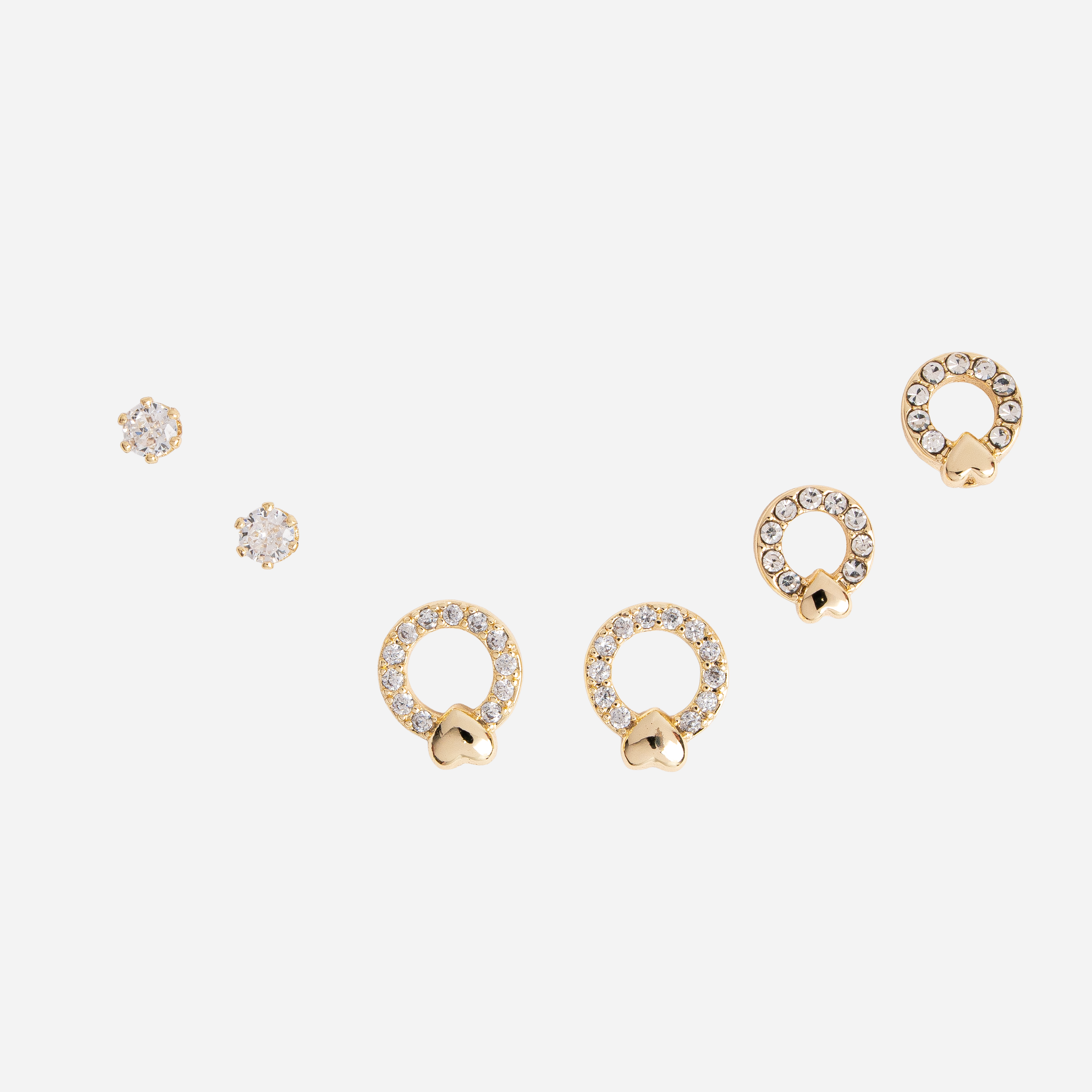 Molly Jewelry Eternity Circle Earring Set
