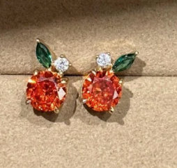 Molly Jewelry-Orange Bloom