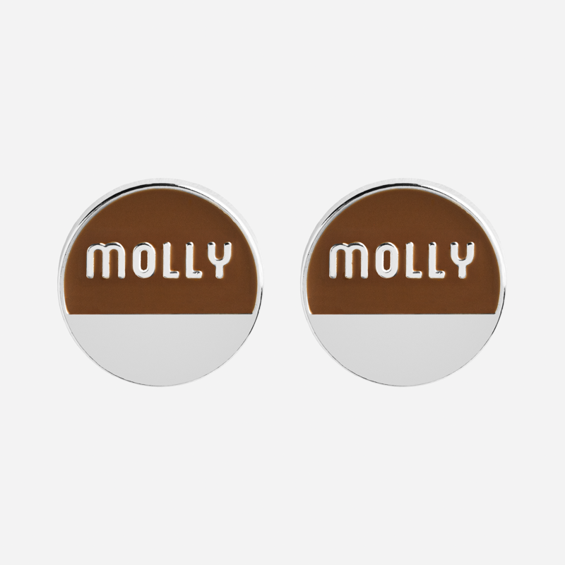 Molly Jewelry Perfact Pair Coffee Earring