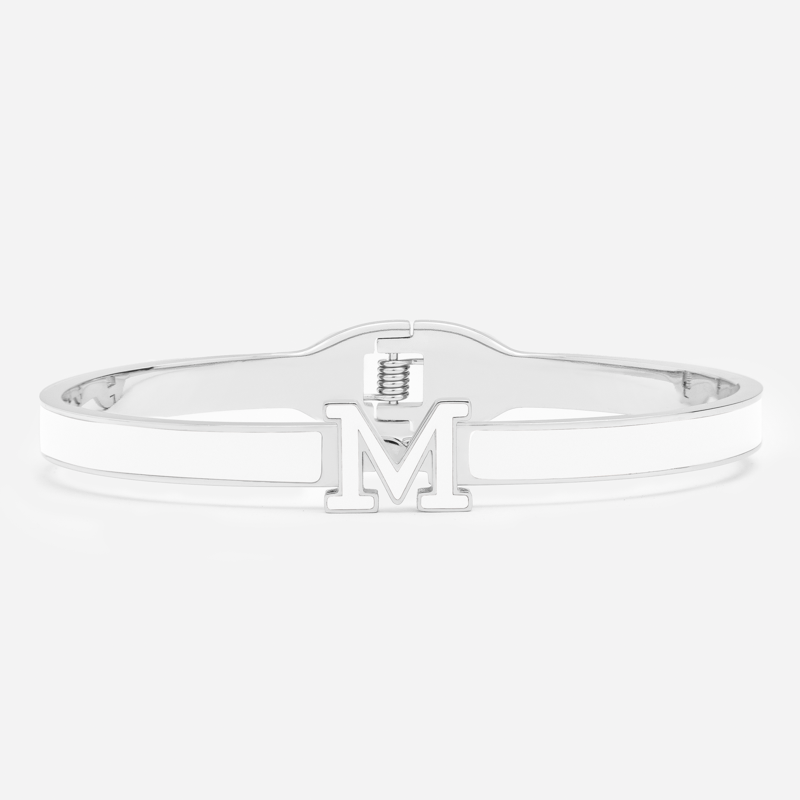 Molly M-Link  Bracelet -Slive-White