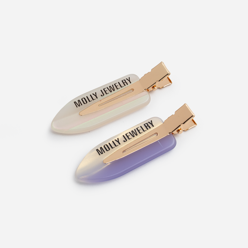 Backstage Glow Hair Clip-Lavender Mist