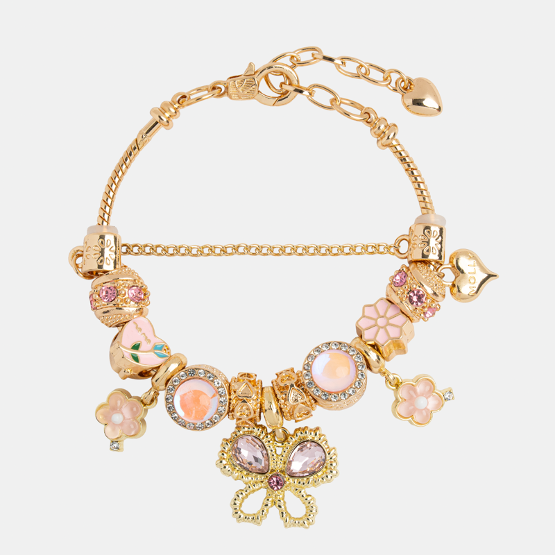 Molly Charm Golden Butterfly Bloom