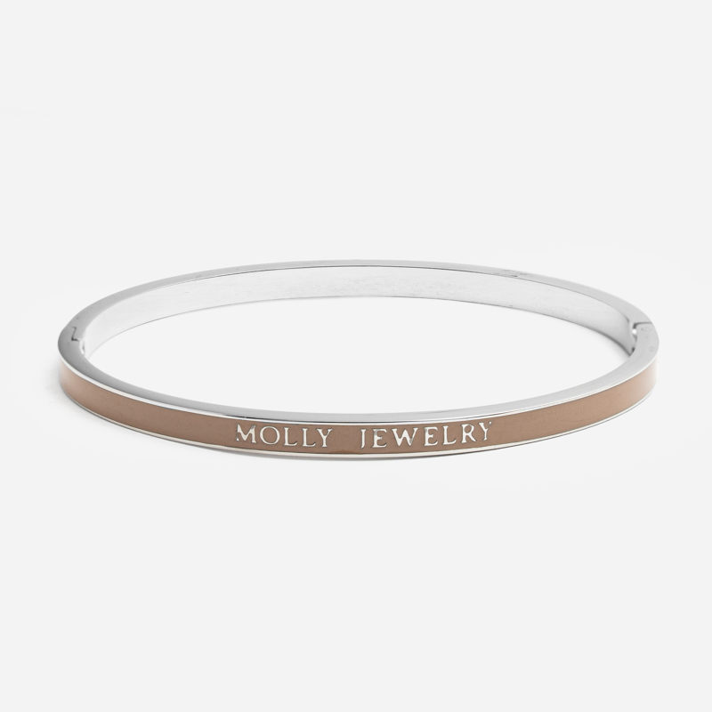 Molly Timeless Color Bracelet -Slive-EarthGrey