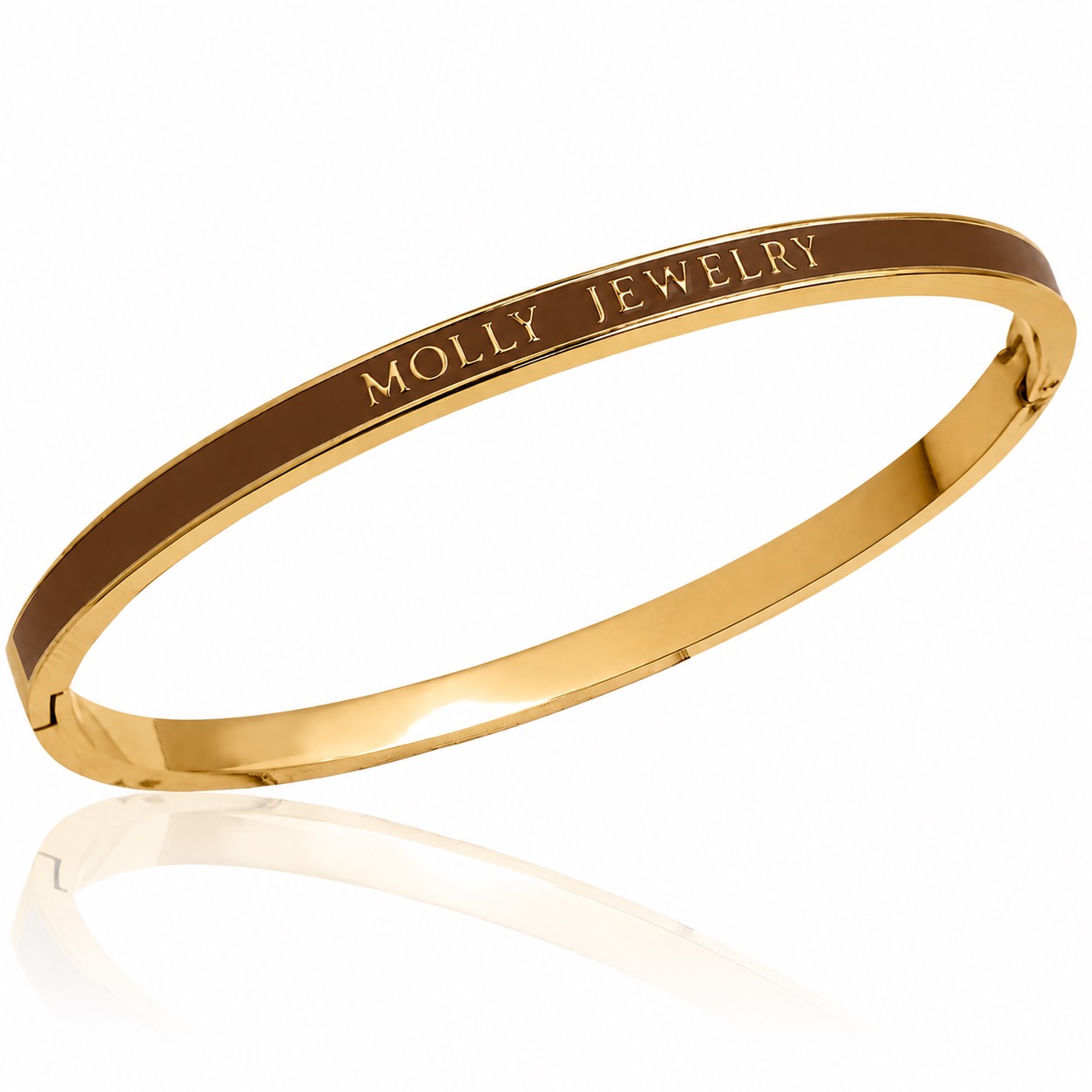 Molly Timeless Color Bracelet-Gold -Brown