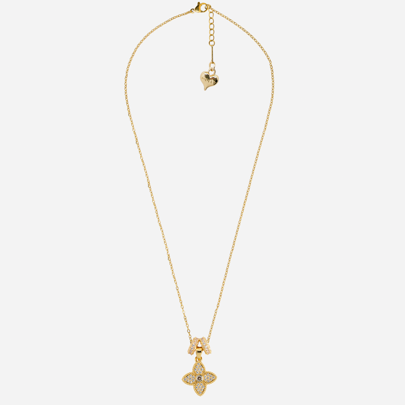 Molly Jewelry  Vera Bloom Necklace (Gold)