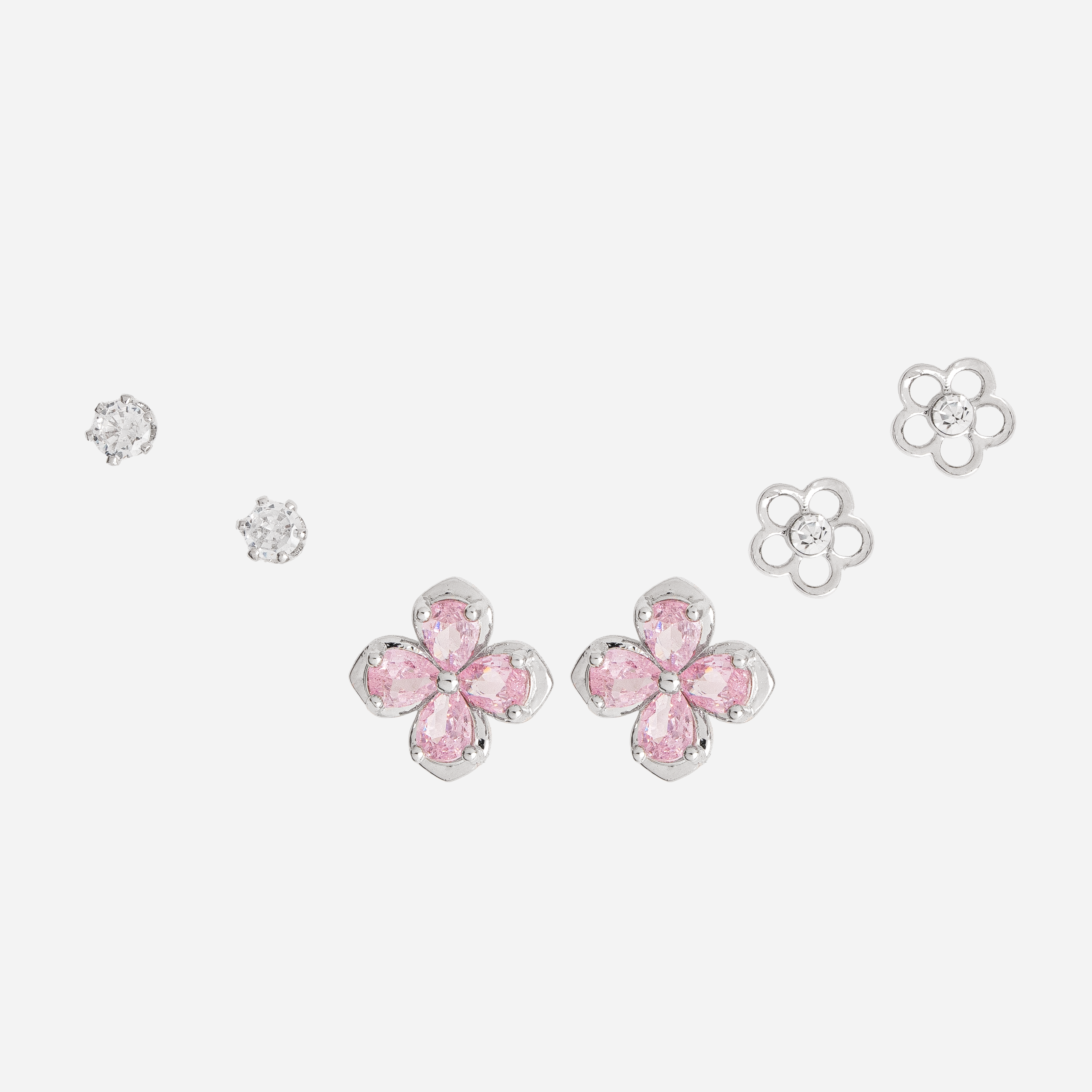 Molly Jewelry Blooming Clover Earring Set
