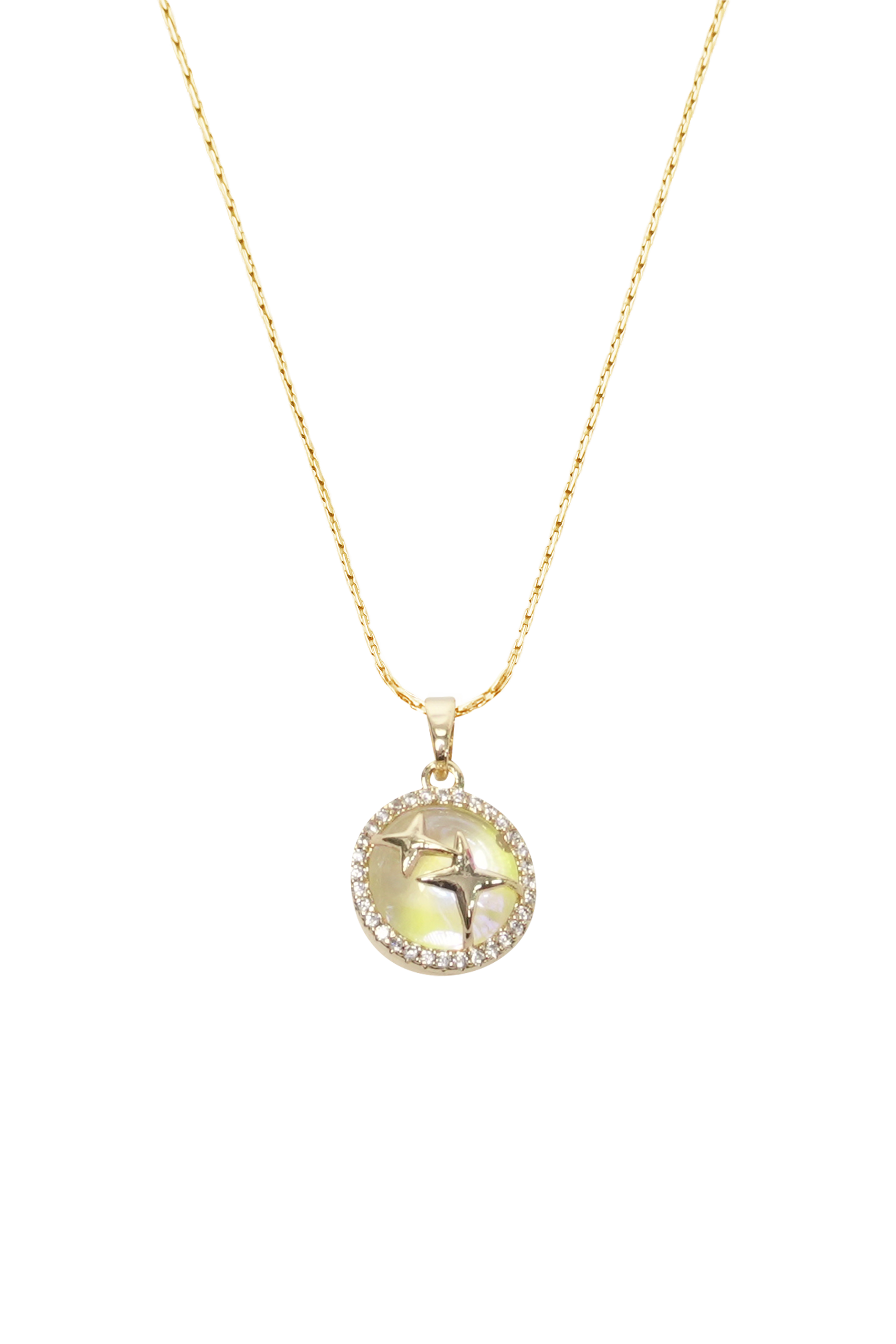 Aqua Star Necklace(GD)