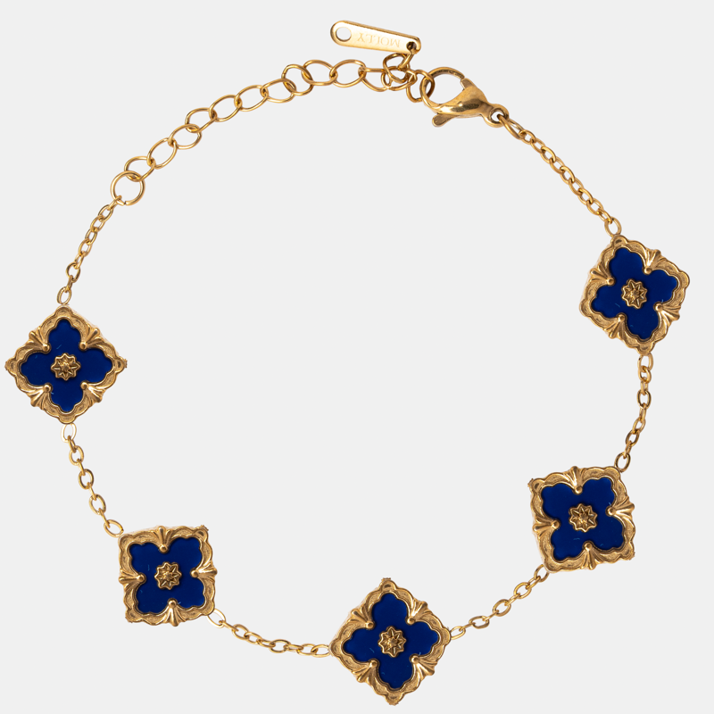 Molly Jewelry Lucky Navy Wristlet