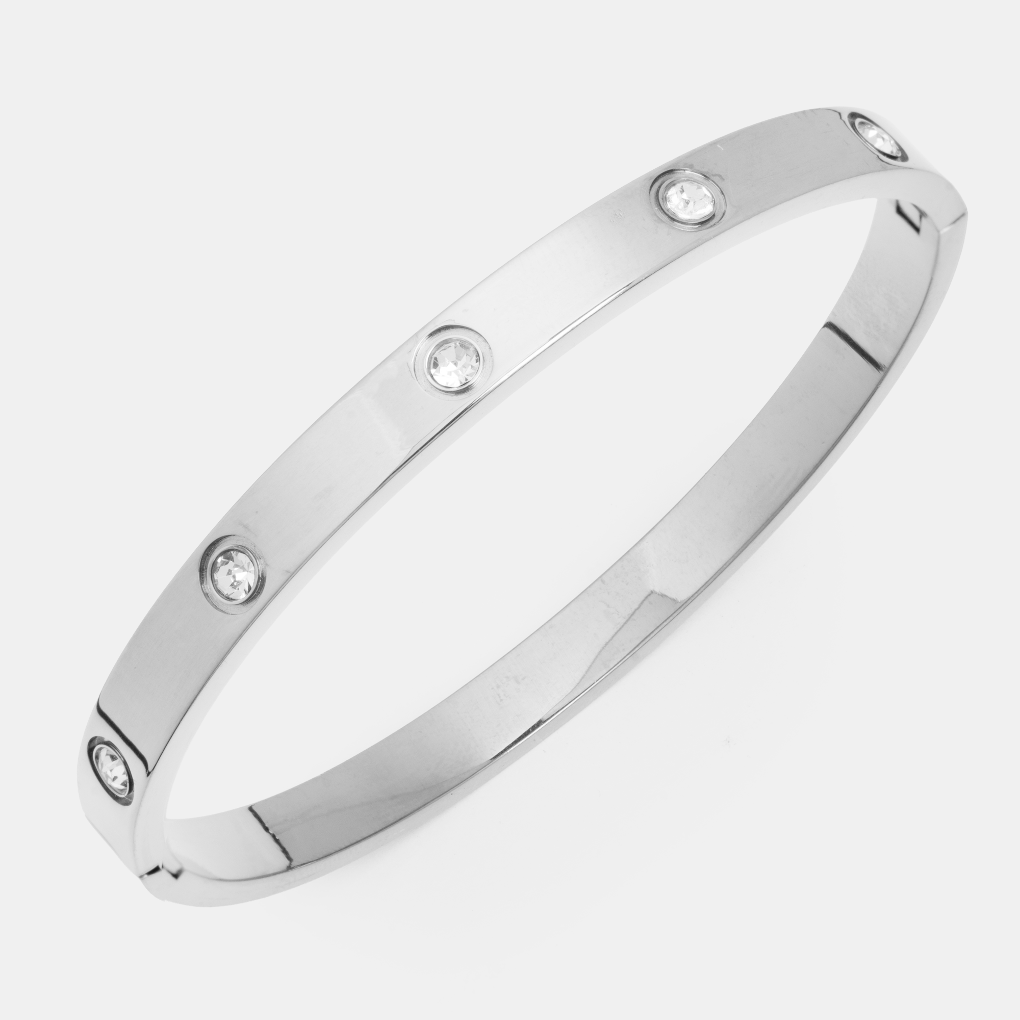 Molly Orion Bangle-Sliver