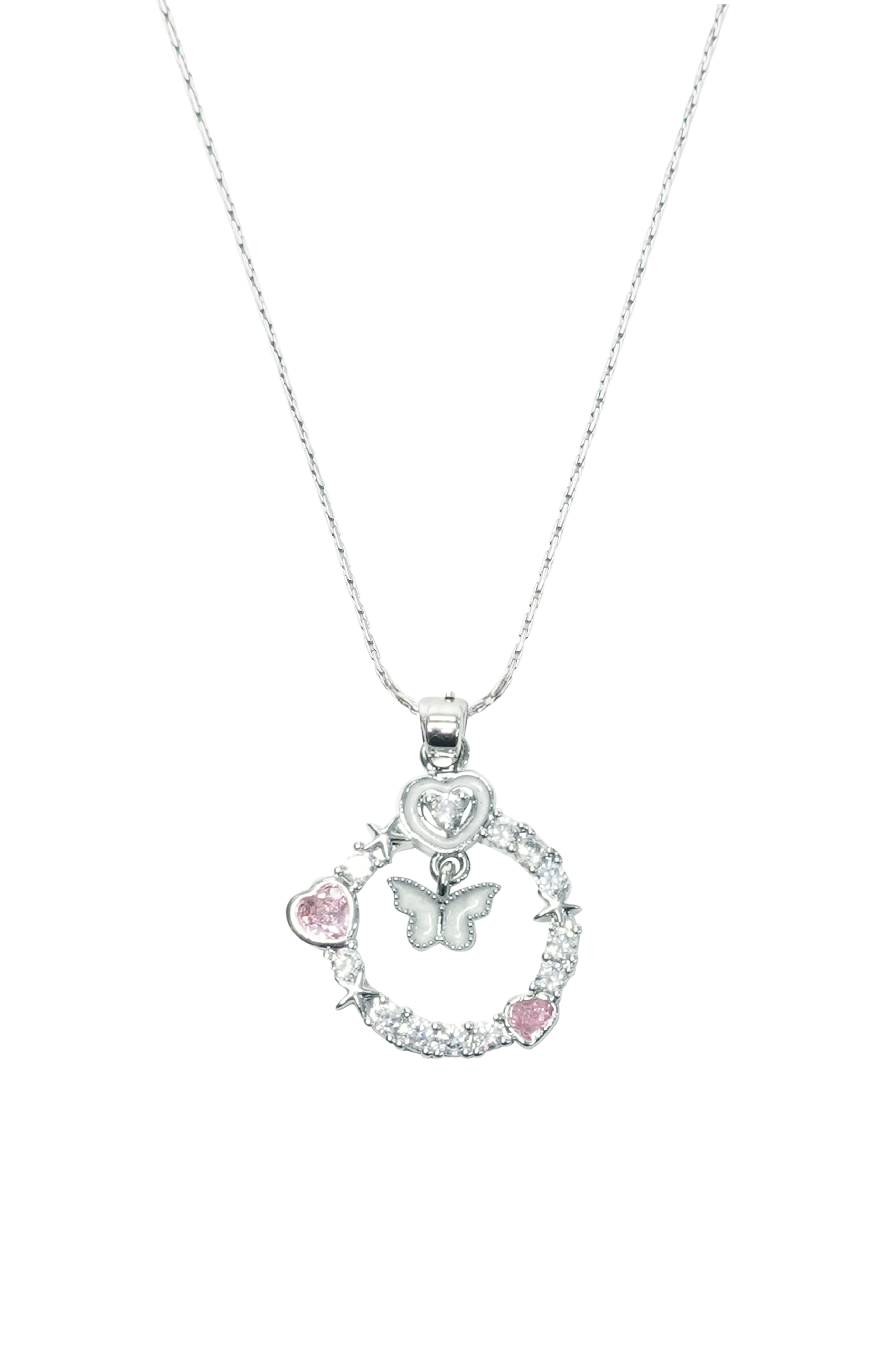 The Classy Glow Luna Wings Necklace