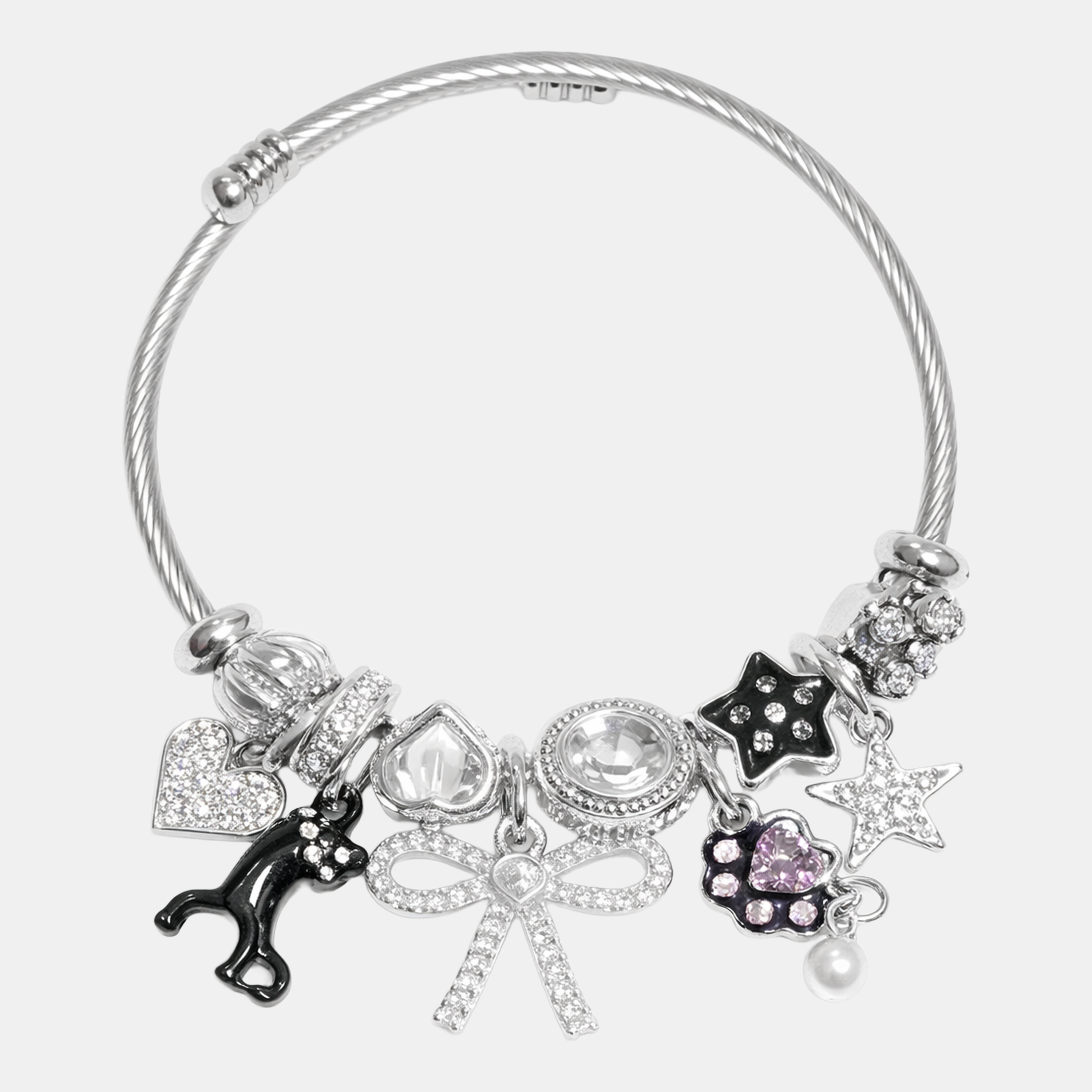 Molly Charm Dark Crystal Cat Charm