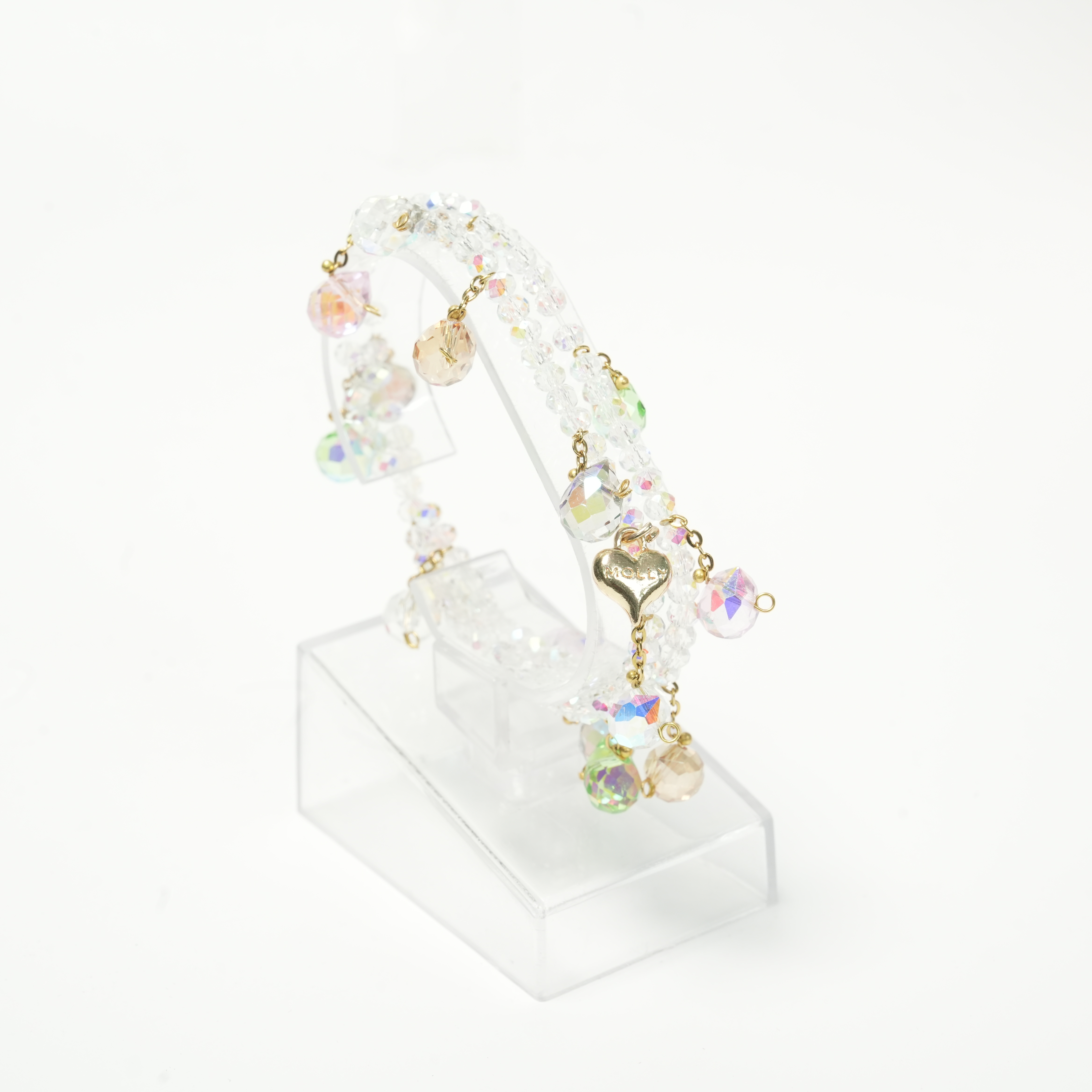 Rainbow Heartlight Bracelet