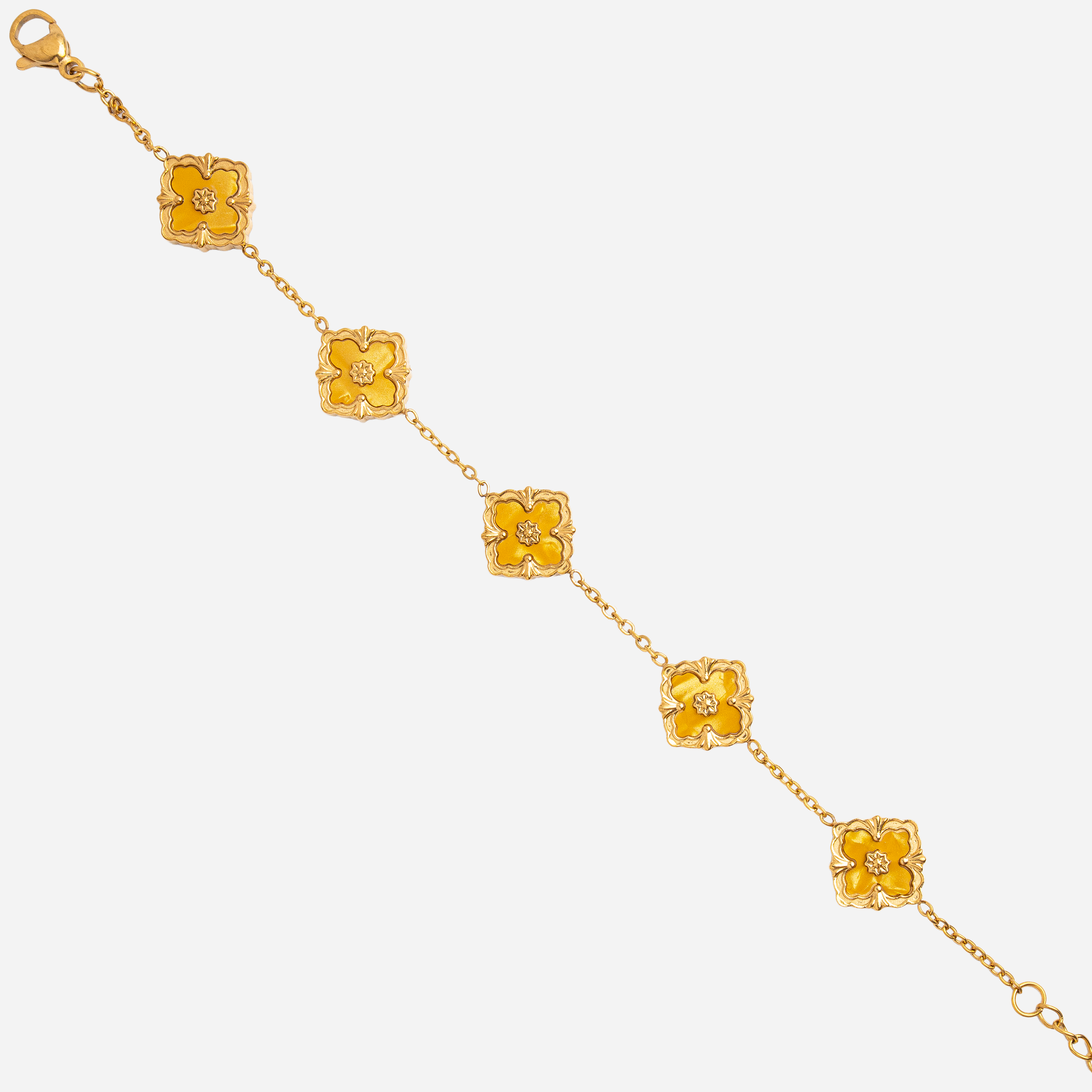 Molly Jewelry Lucky Gold Wristlet