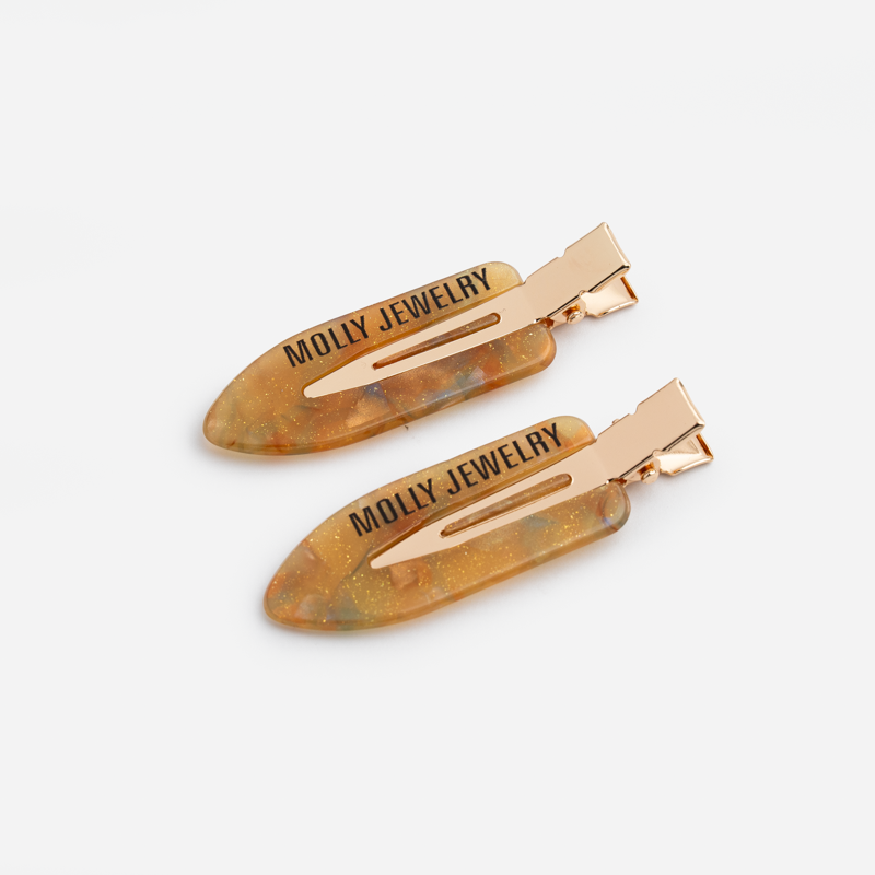 Backstage Glow Hair Clip-Rosewood